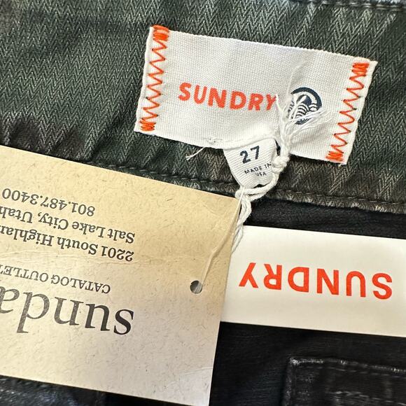Sundance Catalog Sundry Murphy High Rise Camo Pants Size 27 NWT MSRP $188 - Picture 4 of 10